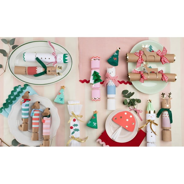 Коледни крекери в комплект от 6 бр. Honeycomb  – Meri Meri-image-2