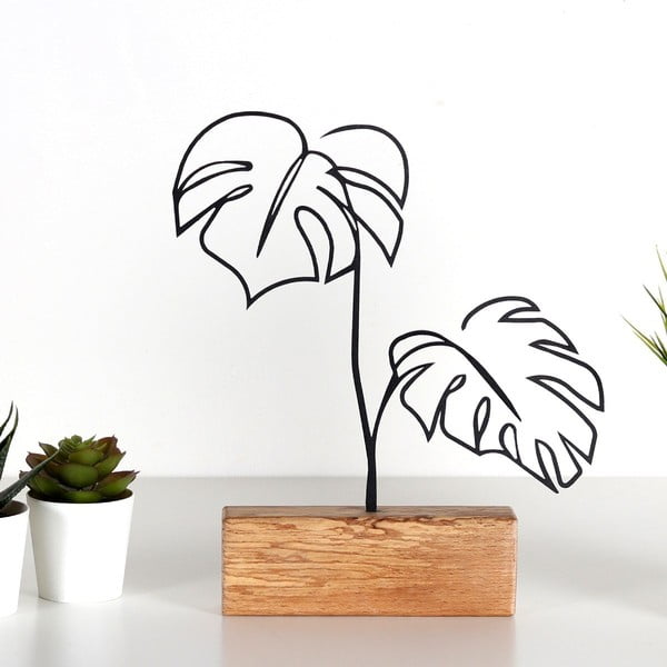 Метална статуетка Leaves - Mioli Decor-image-1