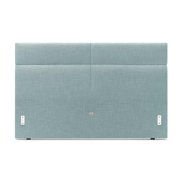 Тюркоазено тапицирано двойно легло с решетка 180x200 cm Elyna - Bobochic Paris-image-3