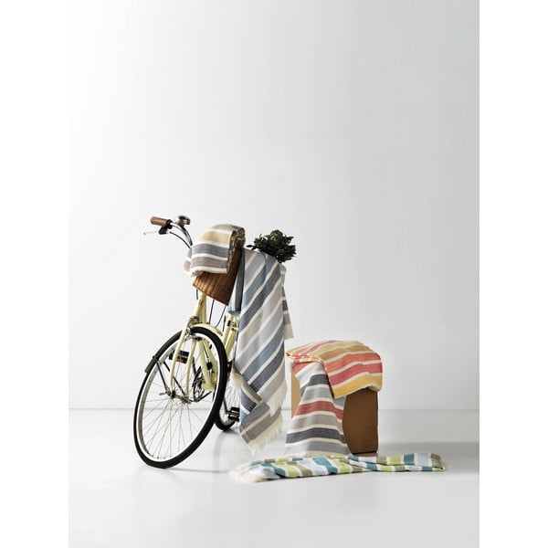 Жълто и розово лятно каре Океан, 140 x 180 cm - Euromant-image-2