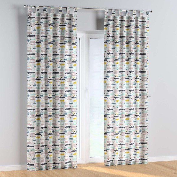Детска завеса 260x130 cm Magic Collection - Yellow Tipi-image-3