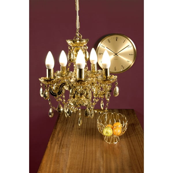 Купа за плодове в златно Wired - PT LIVING-image-1