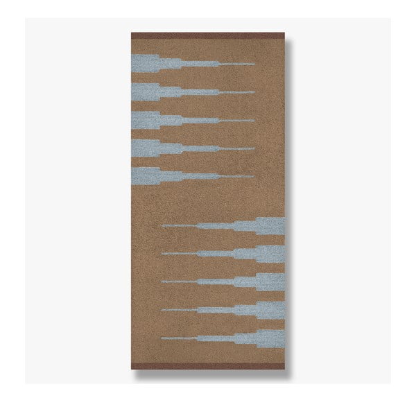 Кафяв килим подходящ за пране 70x150 cm Marker – Mette Ditmer Denmark