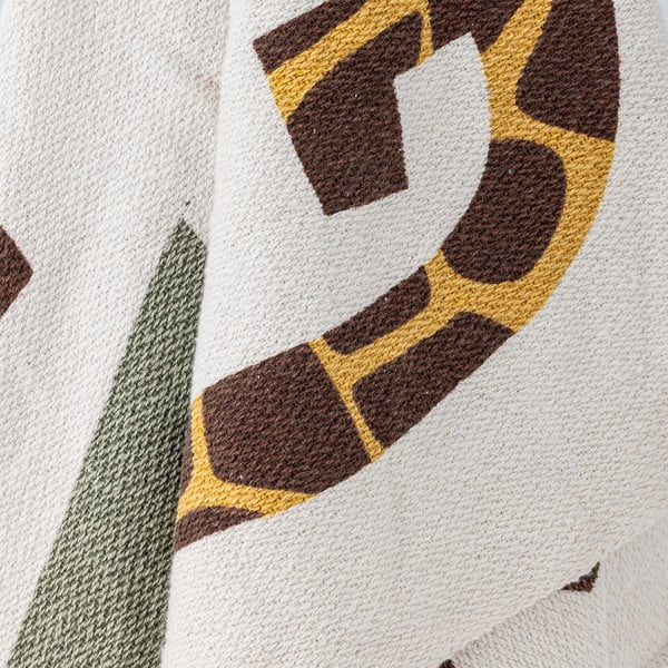 Бебешко одеяло от рециклиран памук 130x160 cm Memmo – Bloomingville Mini-image-3