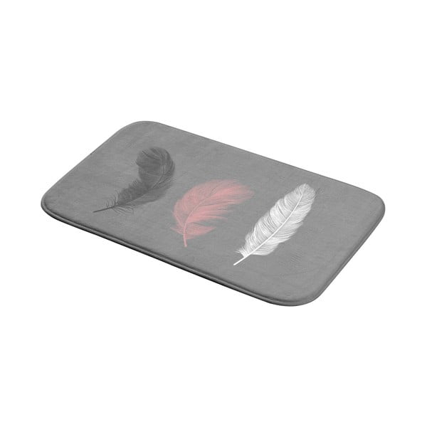 Сив килим за баня 45x75 cm Penelope – douceur d'intérieur-image-2