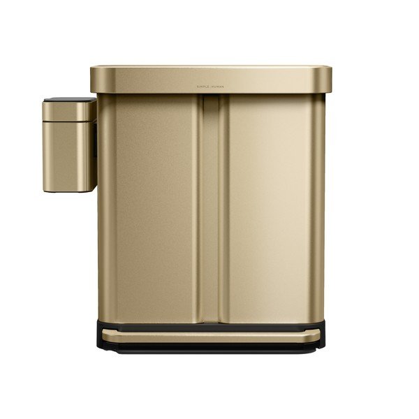 Матово златист контейнер за компостируеми отпадъци 4 l – simplehuman-image-4