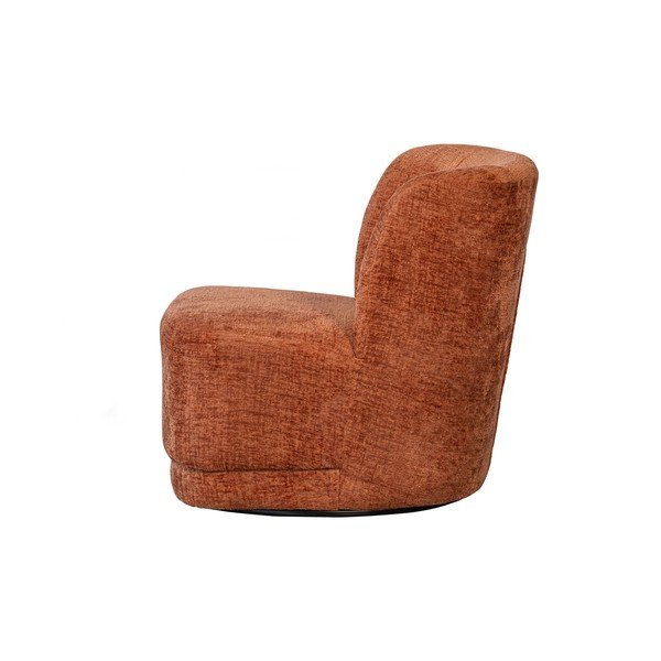 Оранжево кресло от кадифе Atty - WOOOD-image-3