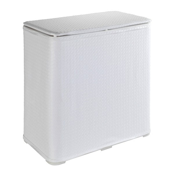 Бял сгъваем кош за пране , 65 л Wanda - Wenko-image-1