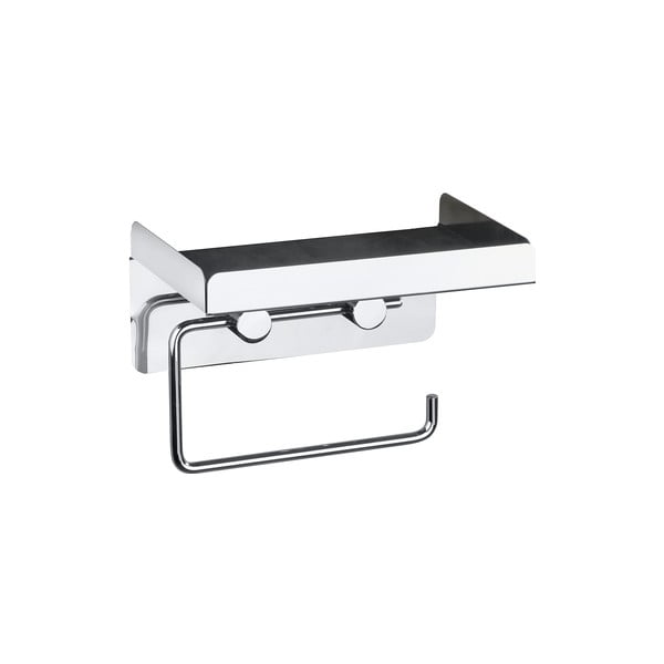 Самостоятелна поставка за тоалетна хартия с място за съхранение - Wenko-image-2