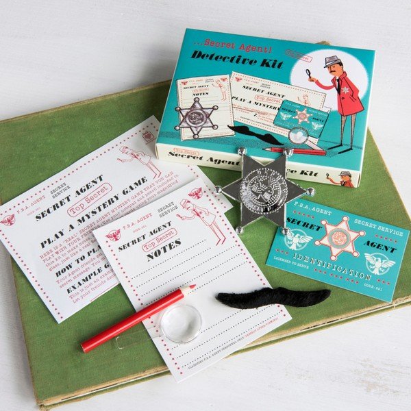 Špionský set s odznakem Rex London Secret Agent-image-1