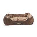 Кафяво плюшено легло за кучета 70x90 cm Scruffs Chester XL - Plaček Pet Products