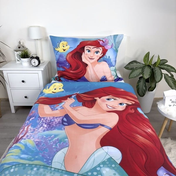 Единично  памучно детско спално бельо 140x200 cm Ariel – Jerry Fabrics-image-2