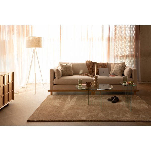 Стъклена масичка за кафе 60x80 cm Linea – Zuiver-image-4