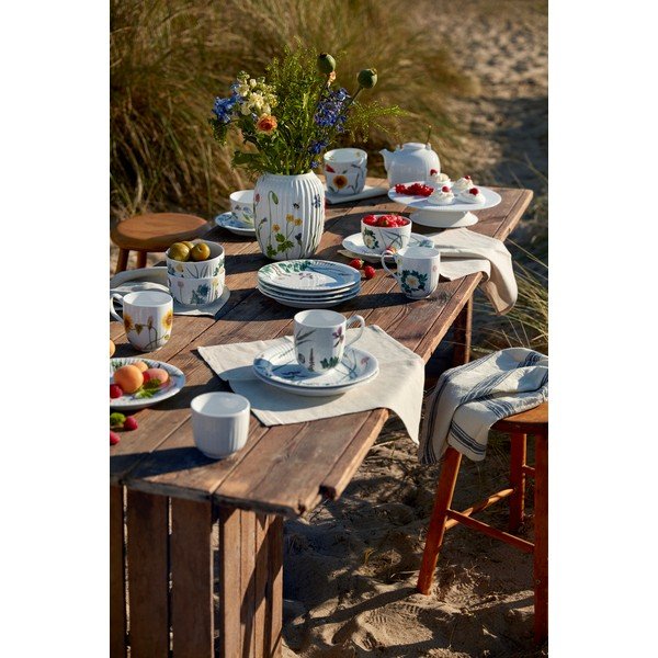 Бяла порцеланова купичка за супа 600 ml Hammershøi Summer – Kähler Design-image-4