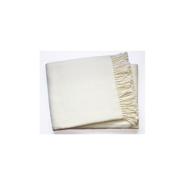 Кремаво одеяло със съдържание на памук , 140 x 180 cm Zen - Euromant
