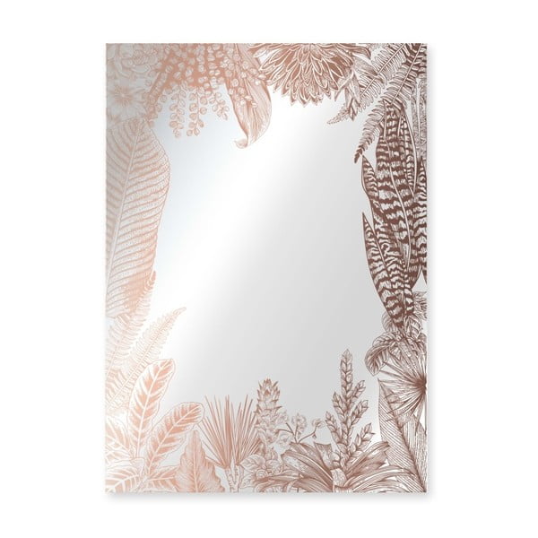 Стенно огледало Espejo Kentia Copper, 50 x 70 cm - Surdic