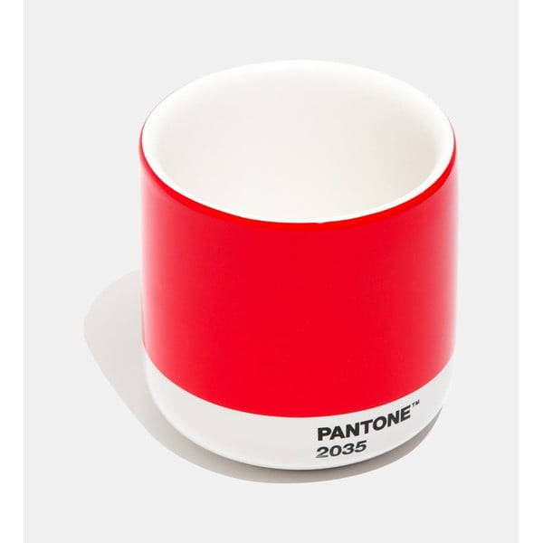 Червена керамична термочаша , 175 ml Cortado - Pantone
