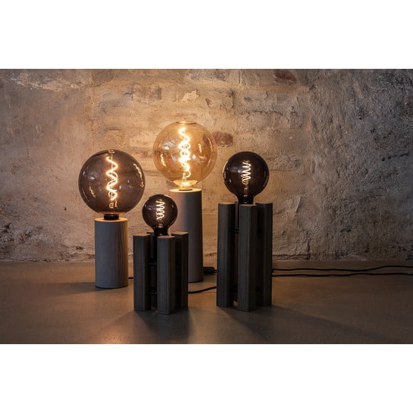 Сива настолна лампа (височина 28 cm) Legna – Markslöjd-image-3