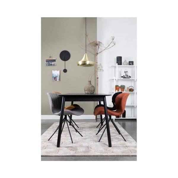 Черен стенен часовник - Zuiver-image-4