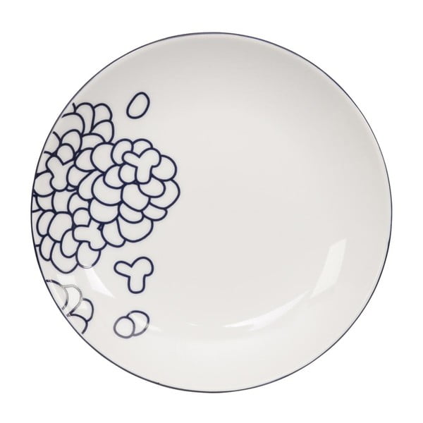 Porcelánový talíř Tokyo Design Studio Le Bleu De Plates, ⌀ 16,5 cm