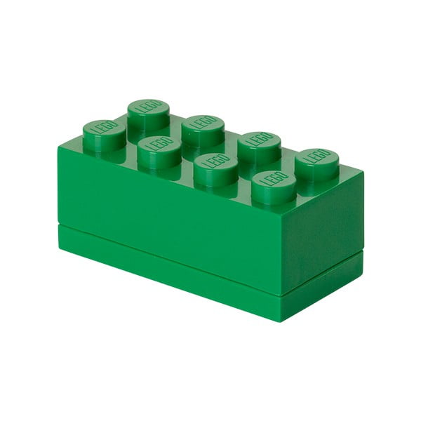 Зелена кутия за съхранение Lungo Mini Box - LEGO®