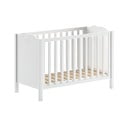 Бяло детско креватче от масивен бор 60x120 cm Amori – Vipack