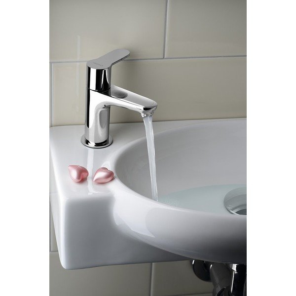 Вентил за мивка в лъскаво-сребрист цвят Small – Sapho-image-1