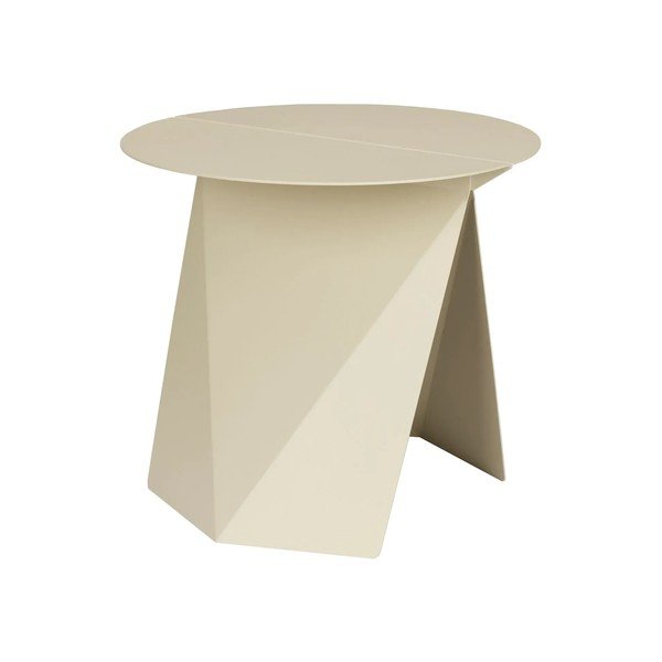 Метална кръгла странична масичка 45x46 cm Foldy – Zuiver-image-2