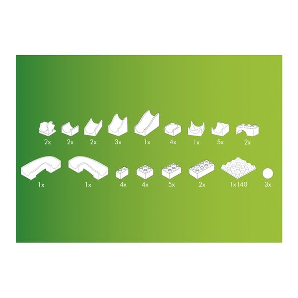 Удължител с превключвател за писта за топки - Hubelino-image-4