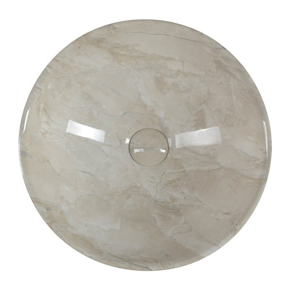 Бежова керамична кръгла мивка ø 42 cm Dalma – Sapho-image-3