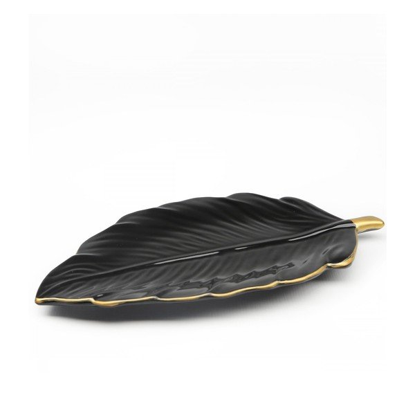 Керамичен декоративен поднос Leaf – Mioli Decor