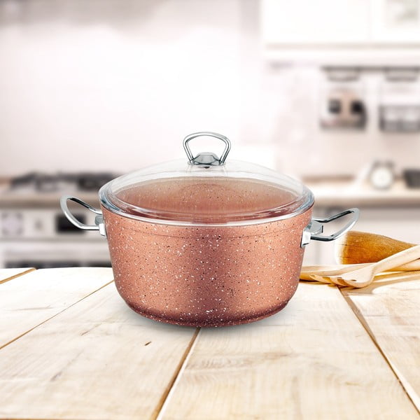 Алуминиев съд с капак 2,75 л Classic - Güral Porselen-image-1