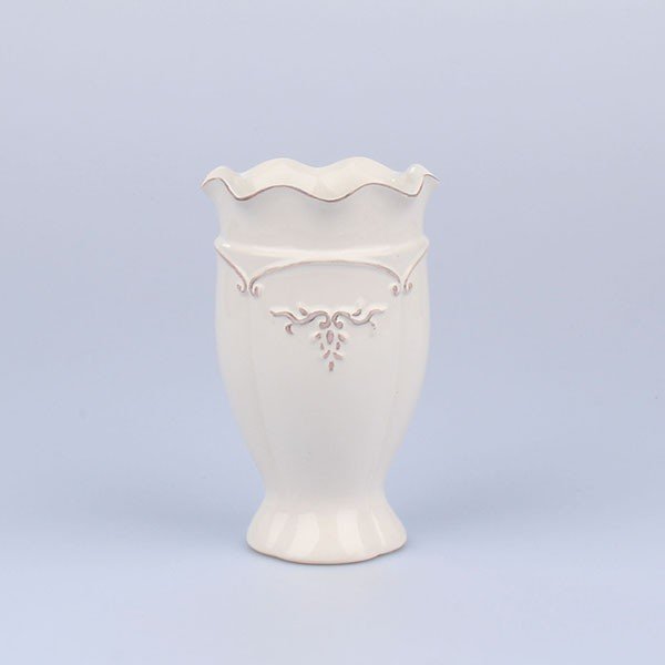 Váza Antic White, 11x17,5 cm