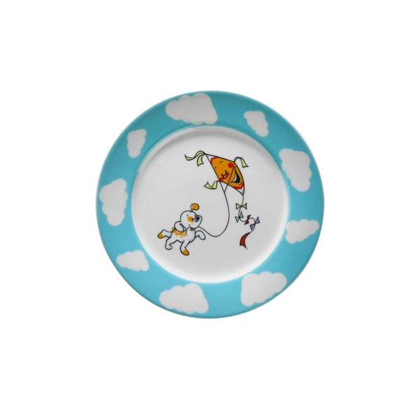 Детски порцеланов комплект за хранене от 5 части Puppy - Kütahya Porselen-image-3