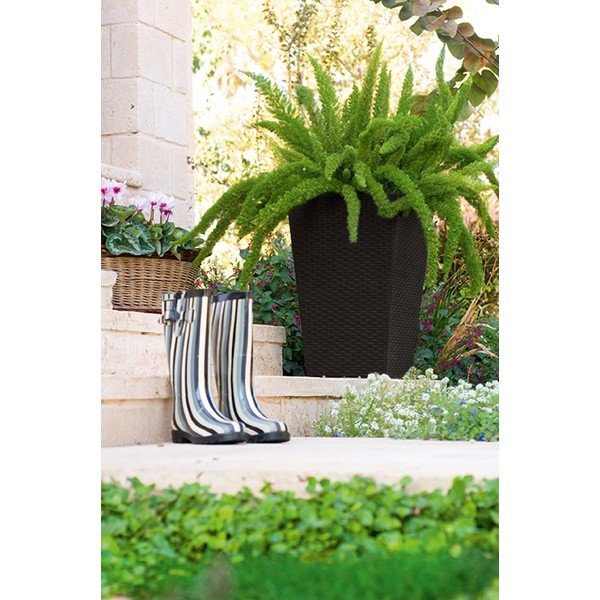 Пластмасово покритие за кашпа Rattan – Keter-image-1