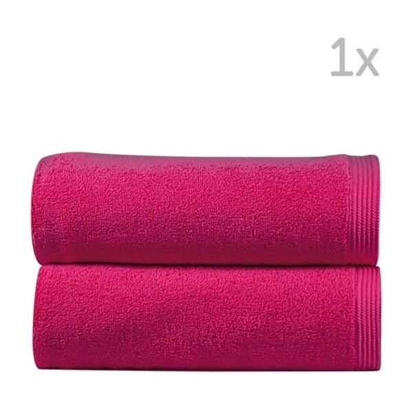 Fuchsiově růžový ručník Sorema New Plus, 50 x 100 cm