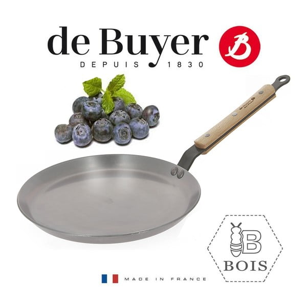 Стоманен тиган за палачинки Mineral, ø 24 cm Mineral B - de Buyer-image-3