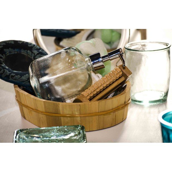 Стъклен комплект аксесоари за баня Bubbles - Ego Dekor-image-3