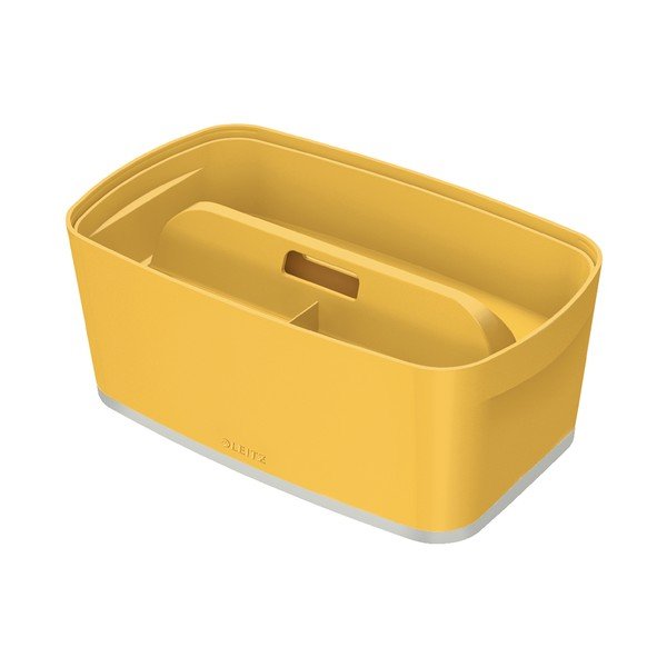 Жълт пластмасов органайзер за канцеларски материали/чекмеджета MyBox - Leitz-image-4