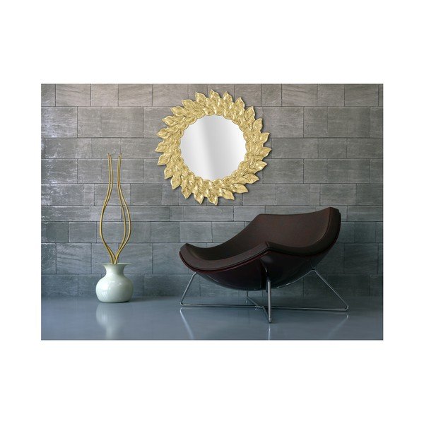 Стенно огледало ø 73 cm Glam Petal - Mauro Ferretti-image-1