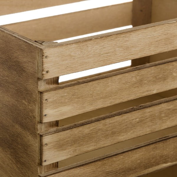 Кутии за съхранение в комплект от 3 бр. в естествен цвят 31x23x15 cm – Casa Selección-image-2