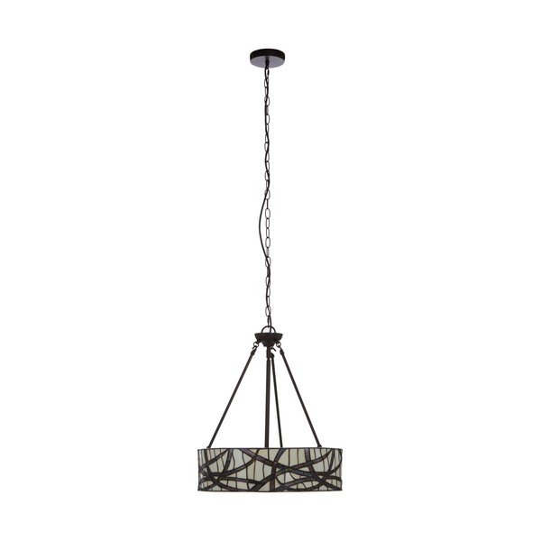 Метално висящо осветително тяло със стъклен абажур ø 46 cm Waldorf – Premier Housewares-image-4