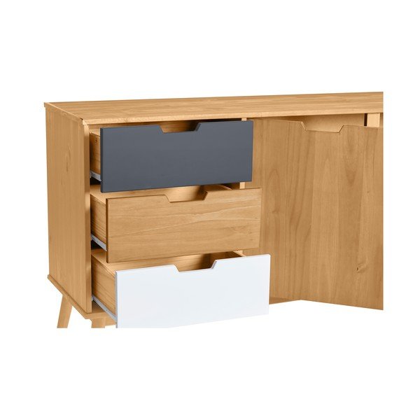 Скрин от масивна борова дървесина Cusco - Marckeric-image-3