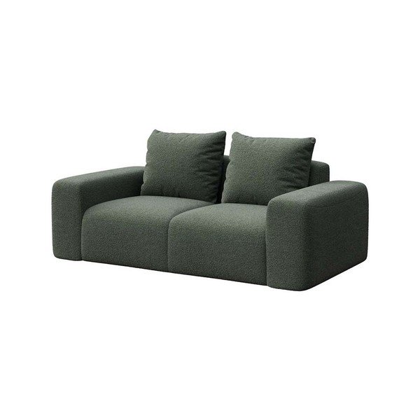 Зелен диван от букле 212 cm Monce – Rodier-image-2
