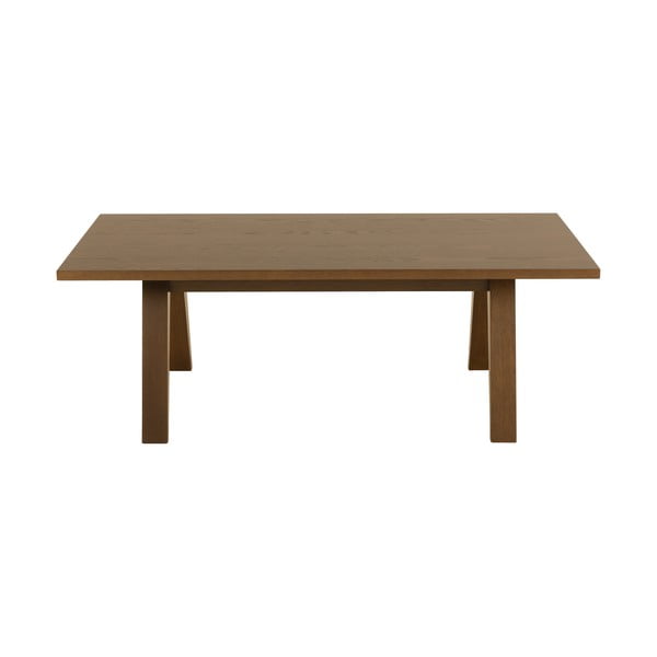 Кафява масичка за кафе от декор от дъб  70x130 cm A-Line – Actona-image-1