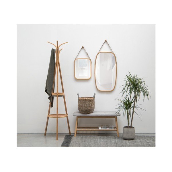 Огледало за стена в бамбукова рамка Idylic, дължина 40,5 cm Idyllic - PT LIVING-image-2