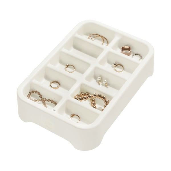 Бял органайзер за бижута - iDesign-image-1