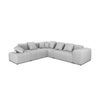 Сив ъглов диван (променлива) Rome - Cosmopolitan Design