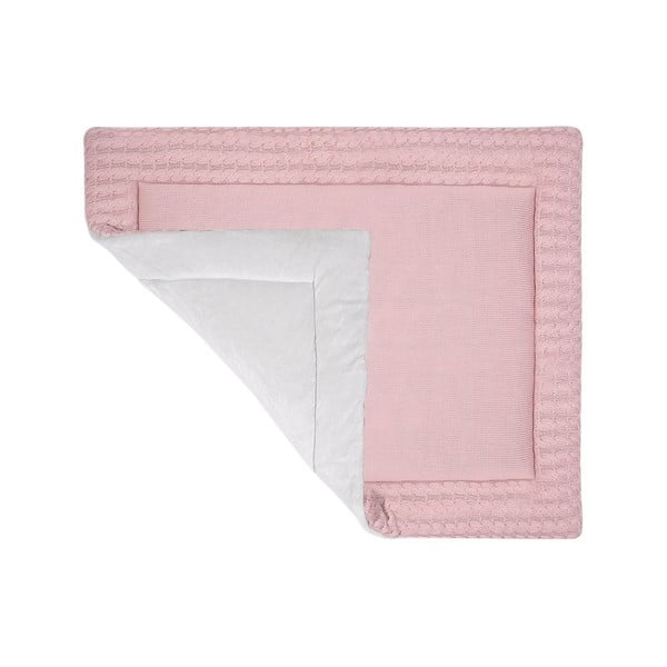 Розово памучно килимче за игра, 70 x 90 cm - Kindsgut