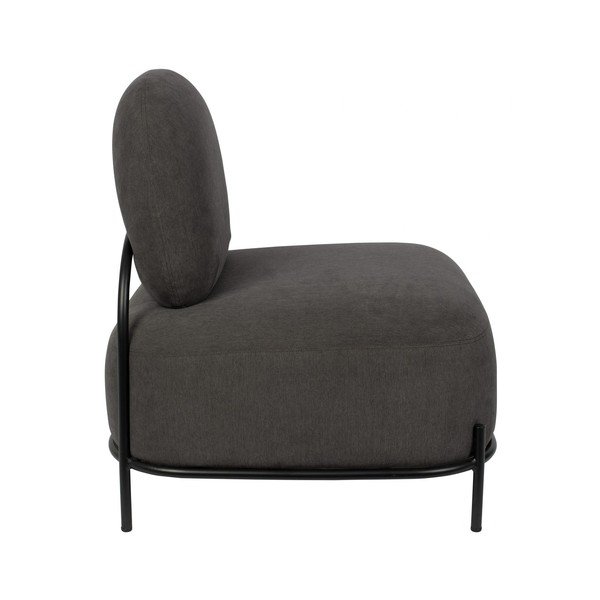 Тъмно сив фотьойл Polly - White Label-image-3